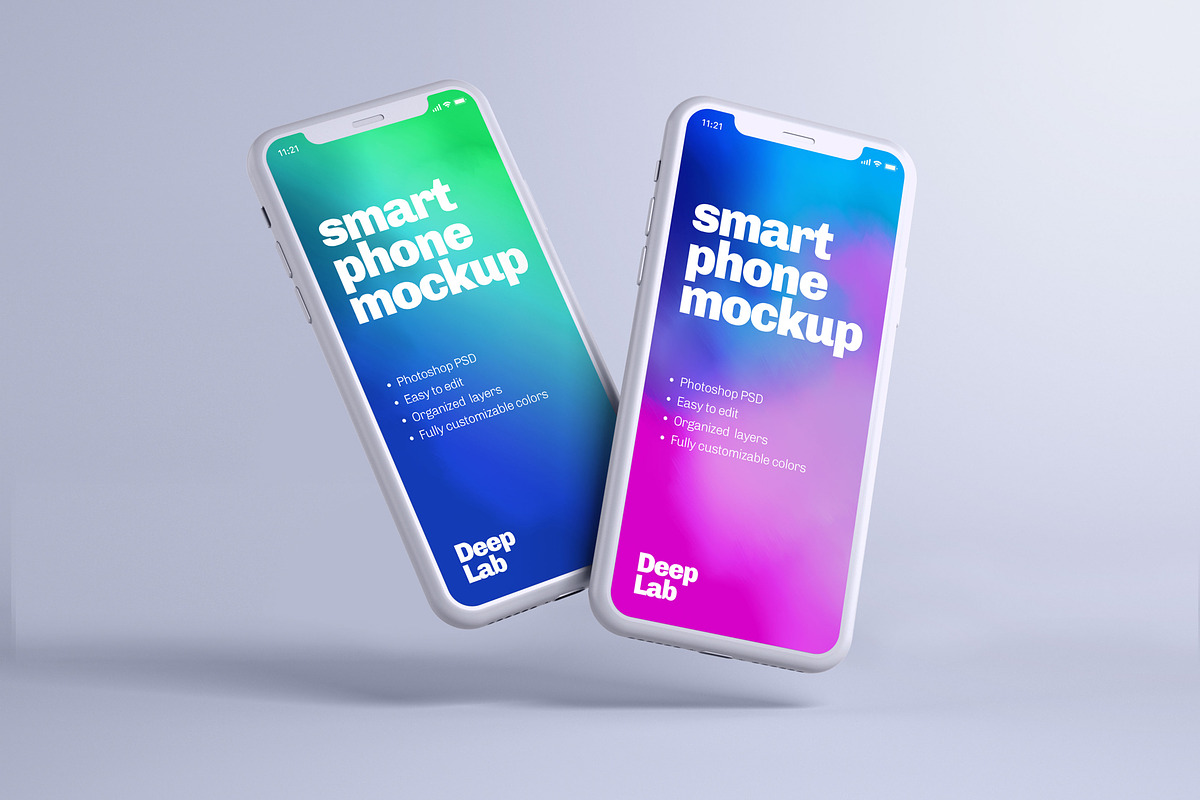 iPhone 11 Pro Clay Mockup Set, an iPhone Mockup by Deeplab (Photo 19 of 25)