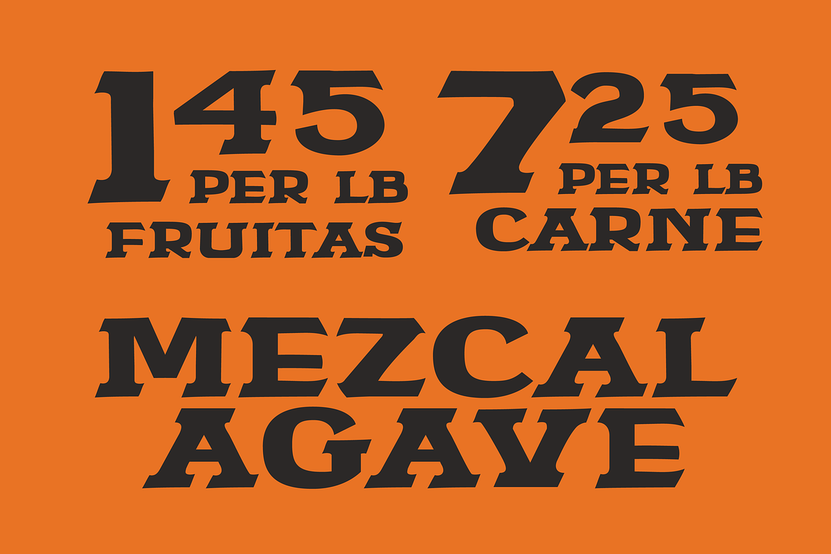 RUMAS, a Slab Serif Font by SAMPLE (Photo 3 of 4)