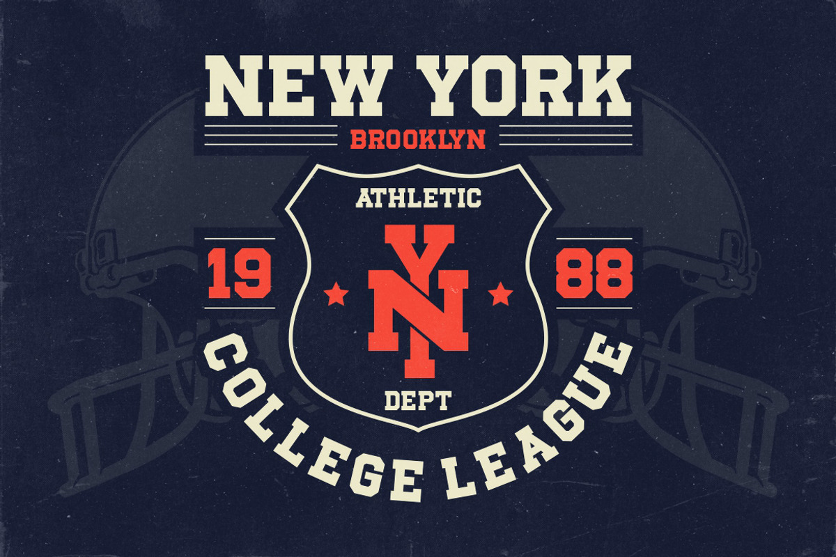 Meta Courage Varsity Font, a Slab Serif Font by Burhan Afif (Photo 4 of 7)
