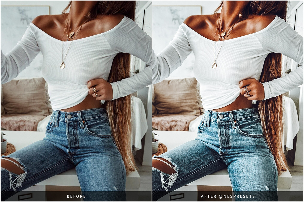 CLEAN TONES LIGHTROOM PRESETS, an Action Add-On by Nes Design Co (Photo 6 of 10)
