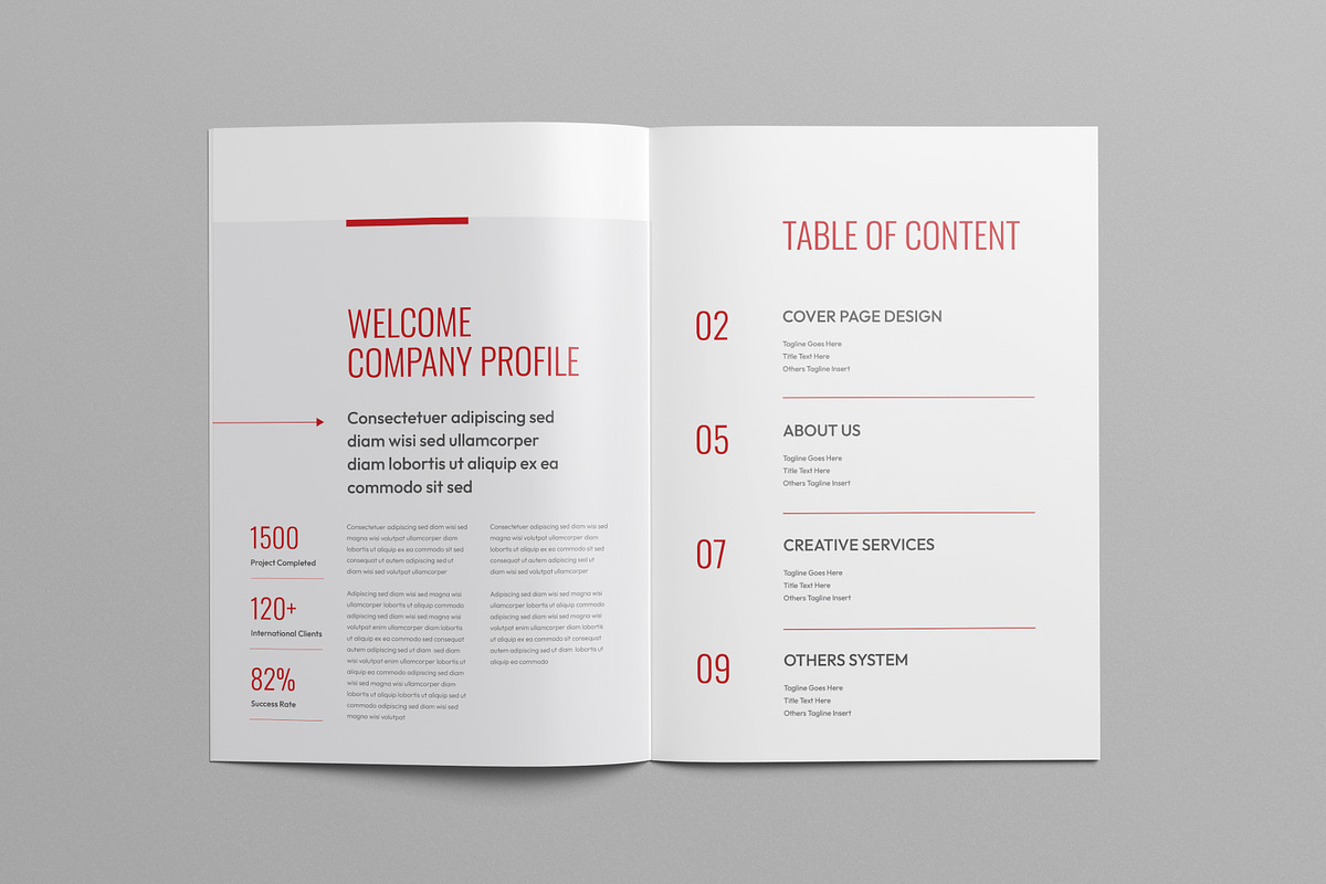 Company Profile Brochure, a Brochure Template by Pixelpick (Photo 2 of 9)