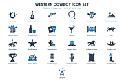 Western Cowboy Icon Set, a Duotone Icon by Symbolic Language (Thumbnail 2 of 4)