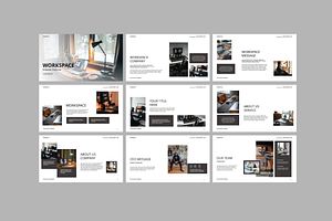 Workspace Powerpoint Template