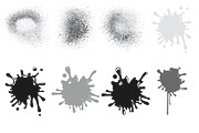 Splash Splatter Marks Set 4 Stamps, a Brush Add-On by Disasterology Ink (Thumbnail 8 of 9)
