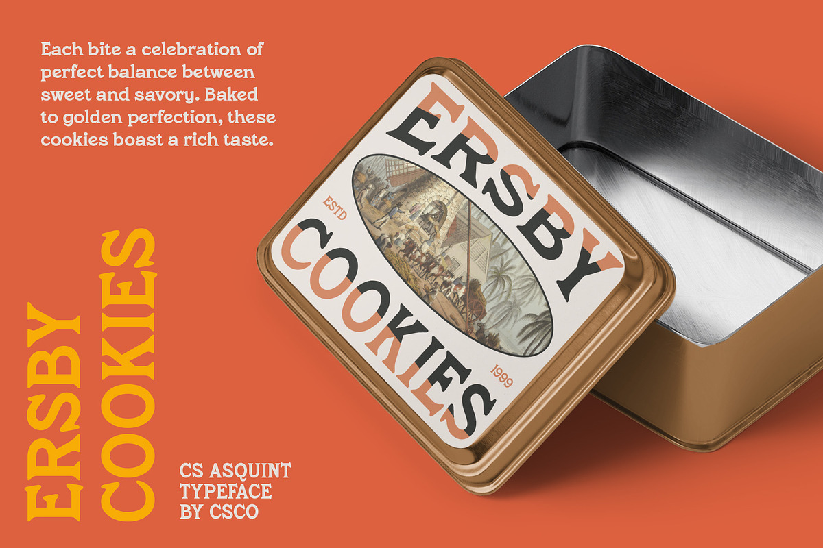 CS Asquint – Serif Font, a Serif Font by Craft Supply Co. (Photo 5 of 8)