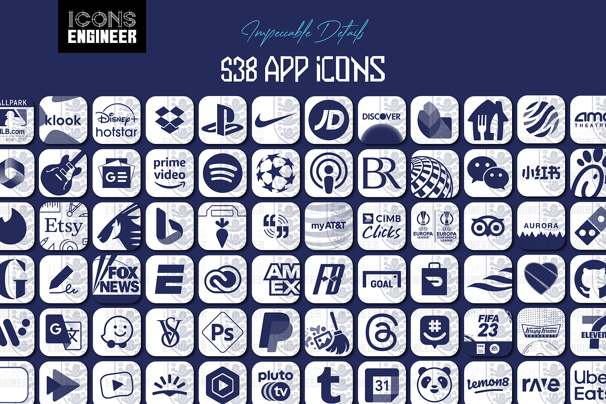 England Theme Pack | Home Kit, an Icon by IconsEngineer (Photo 2 of 11)