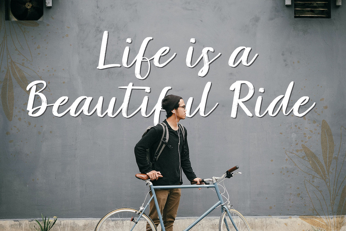 Amelliz - Calligraphy Brush Font, a Script Font by StringLabs (Photo 7 of 10)