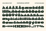 Gubold - Bold Display Typeface, a Sans Serif Font by Comactype Foundry (Thumbnail 10 of 11)