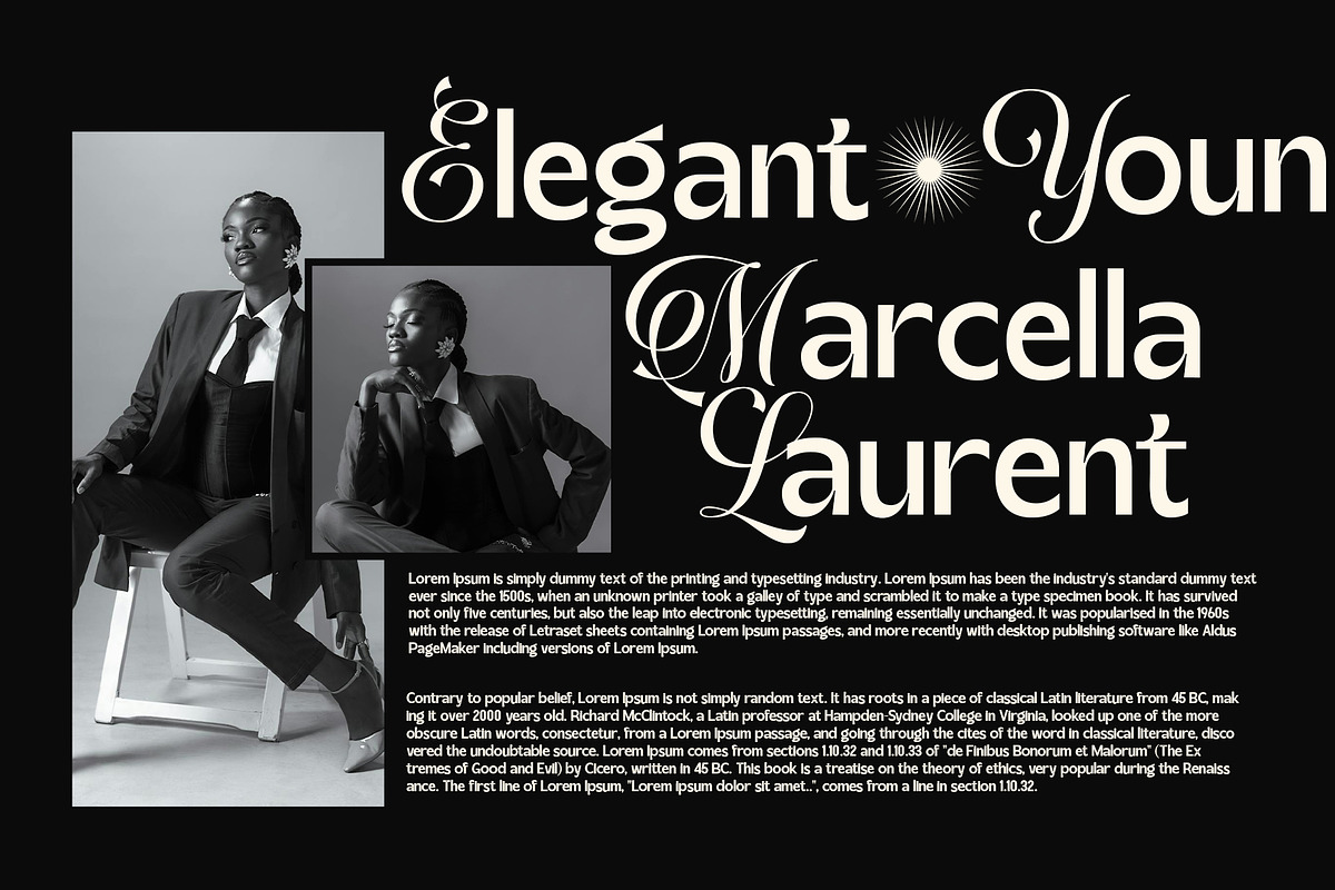 Bigger Frequent, a Sans Serif Font by INKSUN™ (Photo 3 of 9)
