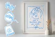 Hoop Embroidery Lineart, a Work Illustration by Carpet Tapete Pretzel (Thumbnail 4 of 6)