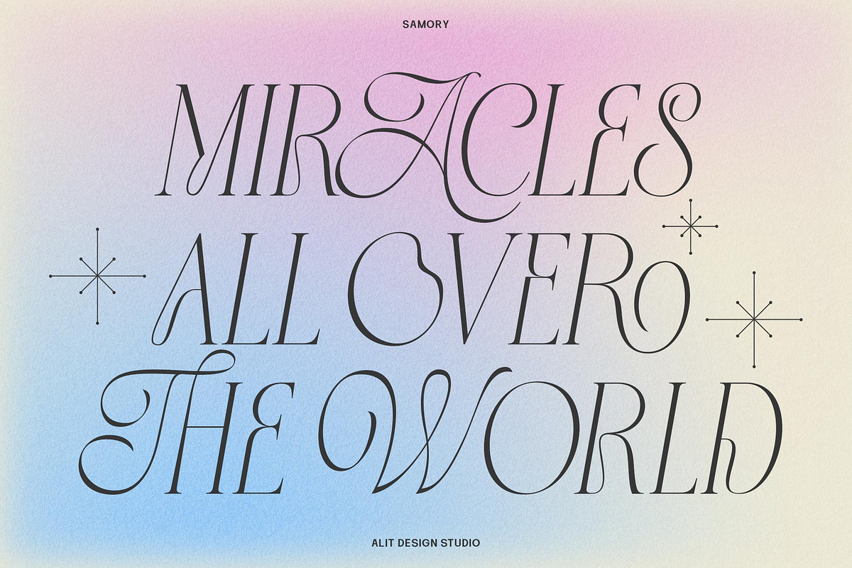 Samory Typeface, a Sans Serif Font by alit design (Photo 4 of 15)