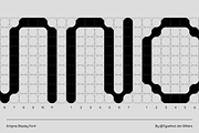 Enigma | Display Font, a Sans Serif Font by Typefool's Shop (Thumbnail 8 of 8)