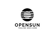 Letter O sun logo design template, a Branding & Logo Template by Amadul11 (Thumbnail 3 of 4)