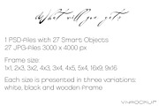 Minimal Frames Bundle - 27 Mockups, a Print Template by VNmockup (Thumbnail 6 of 8)