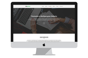 Themedia - Responsive One Page PSD