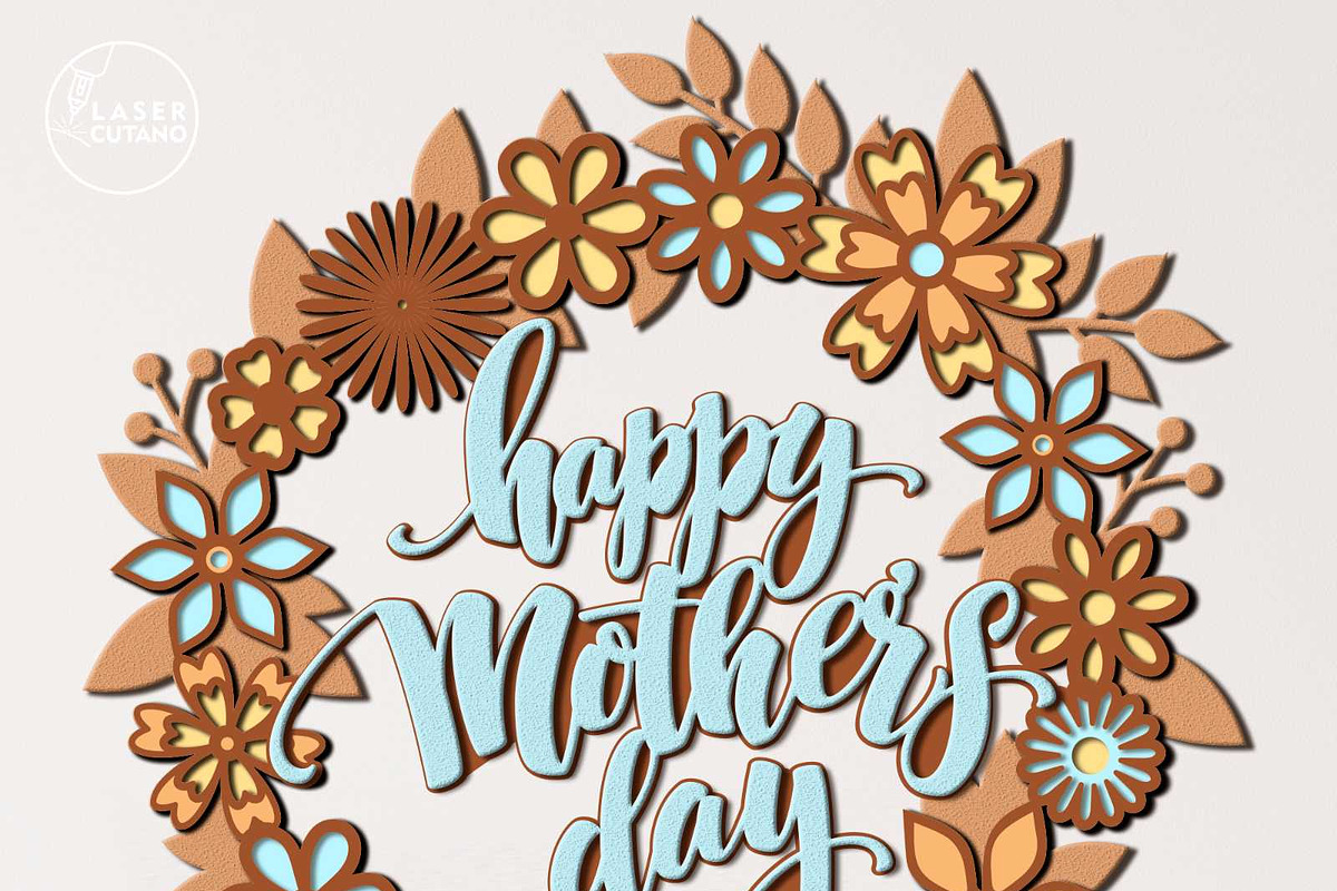 Mom and Dad Set Multilayer Templates, a Templates & Theme by LaserCutano (Photo 8 of 9)