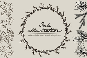 Ink illustrations