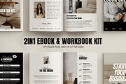 NOLE / 2in1 Ebook & Workbook Kit, a Magazine Template by Wildnun Studio (Thumbnail 1 of 44)