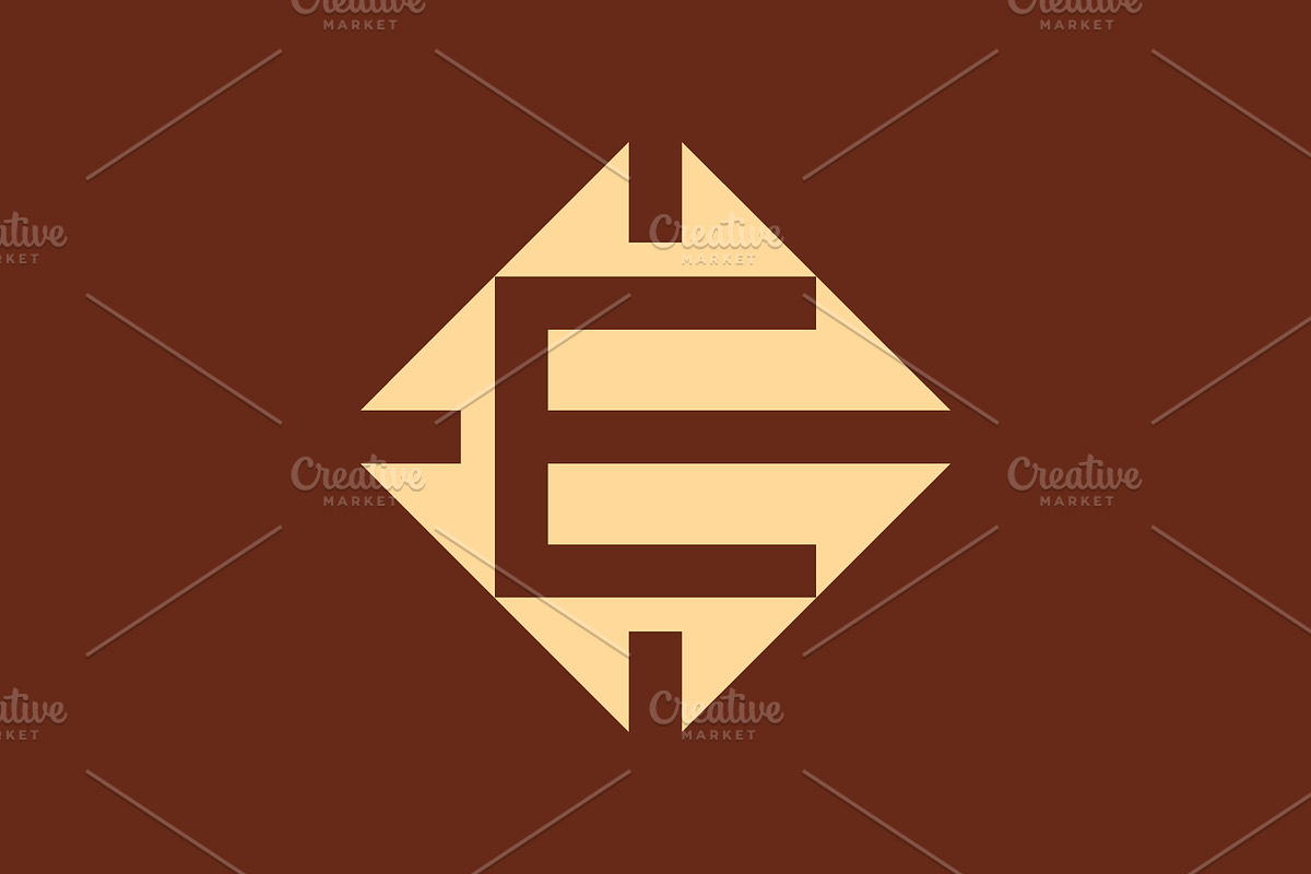 Letter E Arrow Diamond Logo, a Branding & Logo Template by Rasagama Studio (Photo 2 of 4)