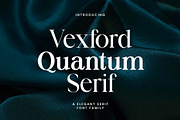 Vexford Quantum Serif Family Font, a Serif Font by UICreative (Thumbnail 1 of 13)
