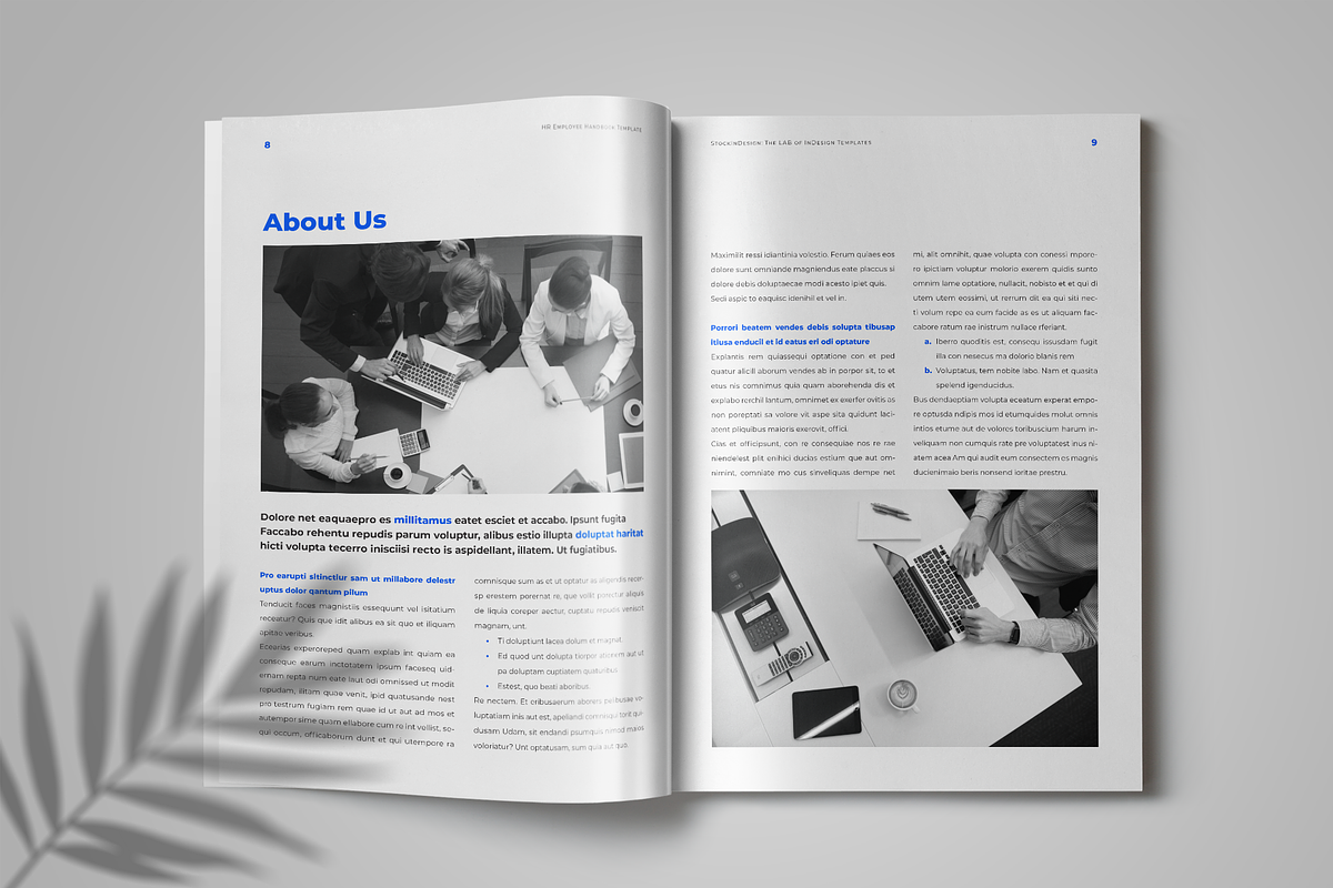 HR / Employee Handbook, a Templates & Theme by StockInDesign (Photo 3 of 9)