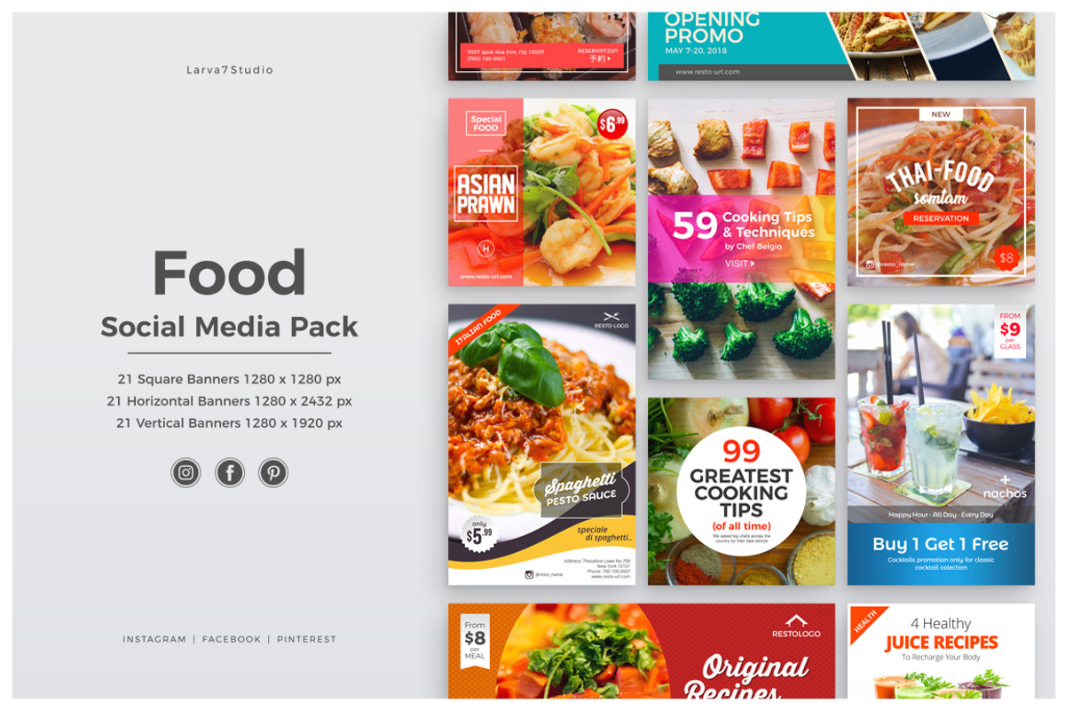 Social Media Bundle | SAVE 68%, a Social Media Template by Studio Siv (Photo 2 of 6)