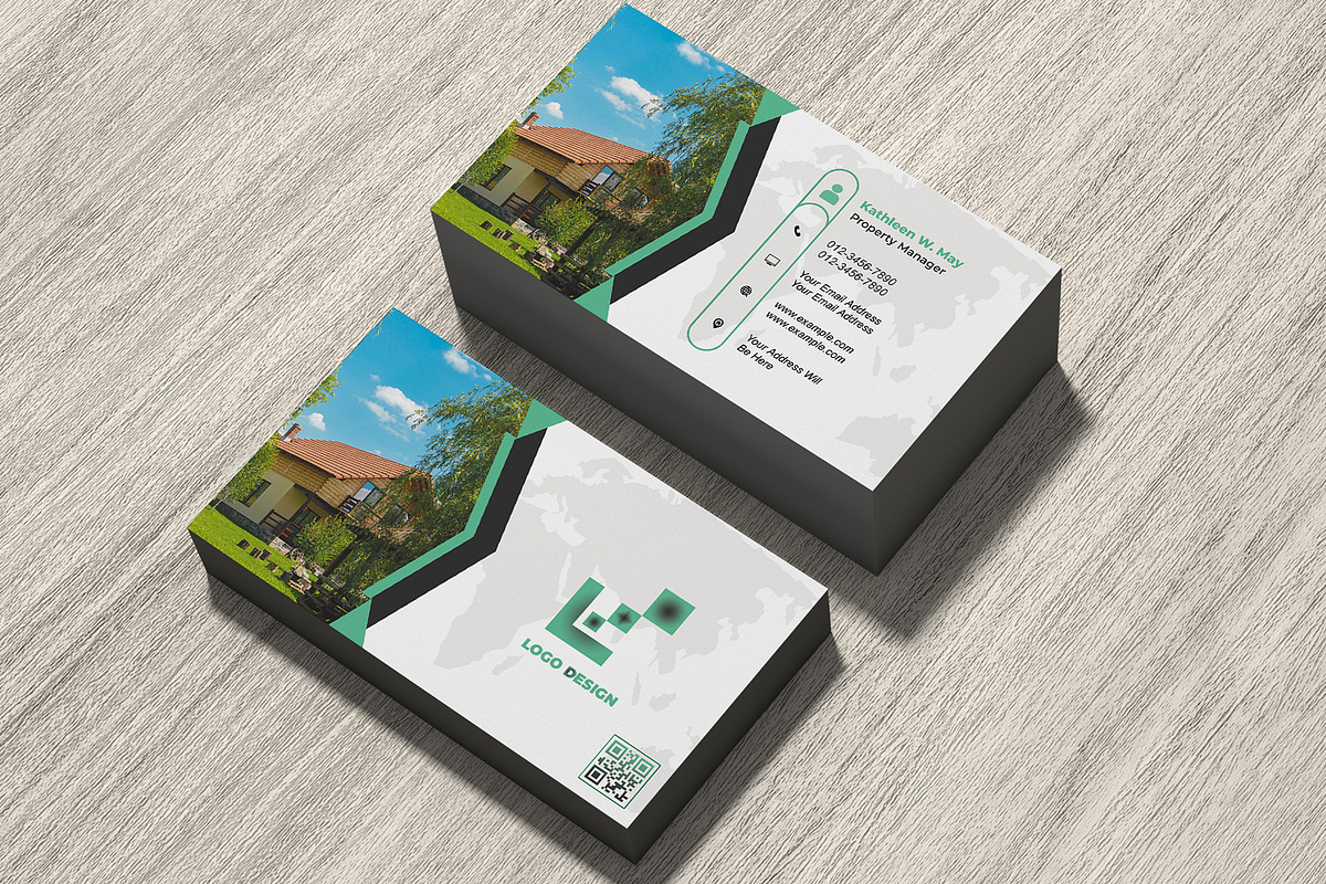 Realtor Business Card PSD Template preview 4