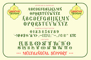 Christmas Moonday - All Caps Serif, a Serif Font by Airotype (Thumbnail 10 of 12)