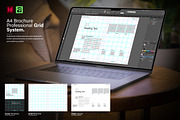 Professional A4 Brochure Grid System, a Brochure Template by TemplateFolio-Shop (Thumbnail 1 of 7)