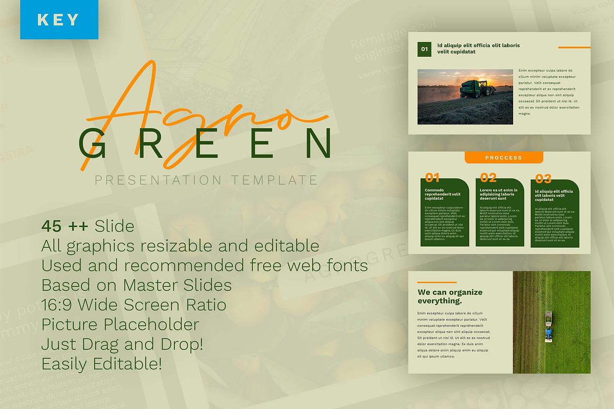 Keynote - Agrogreen Plantation, a Presentation Template by Yolk Vibes (Photo 2 of 9)