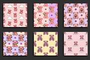 50 Pink Teddy Bear Patterns, a Pattern Graphic by protabsorkar11 (Thumbnail 2 of 4)