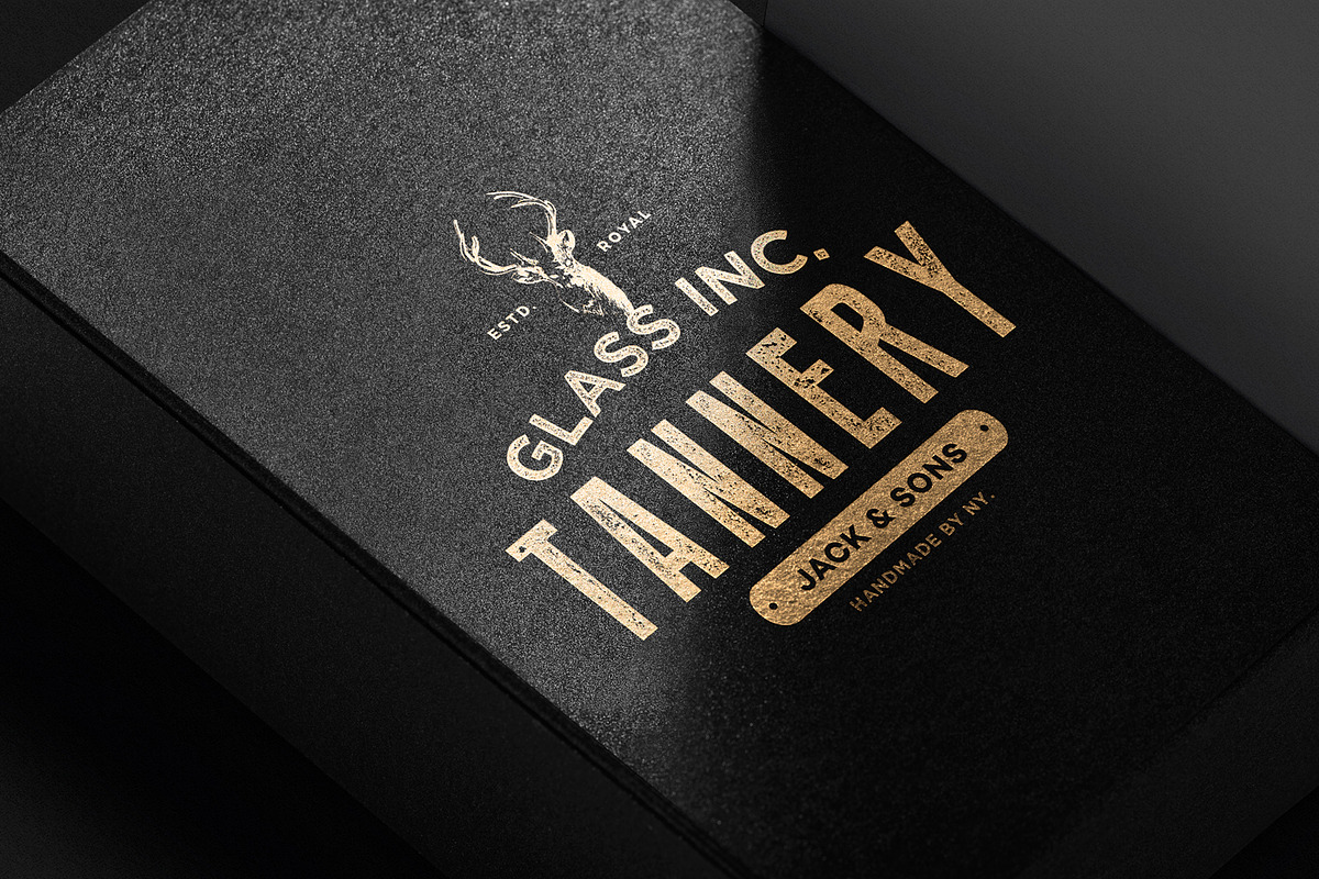 Hot Foil Stamping Logo Mockup, a Product Mockup by GfxFoundry (Photo 1 of 4)
