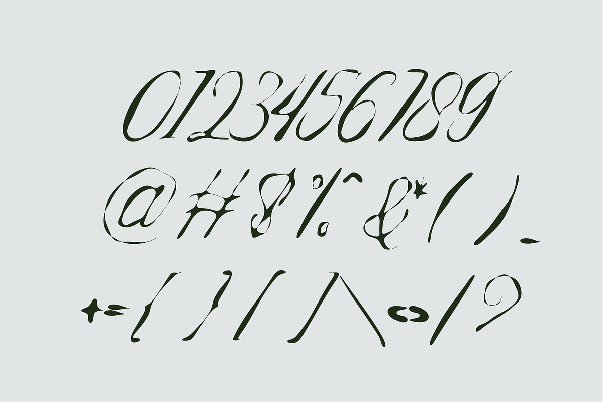 Subesmay A Ink Script Font, a Script Font by Berdansabersama (Photo 3 of 8)