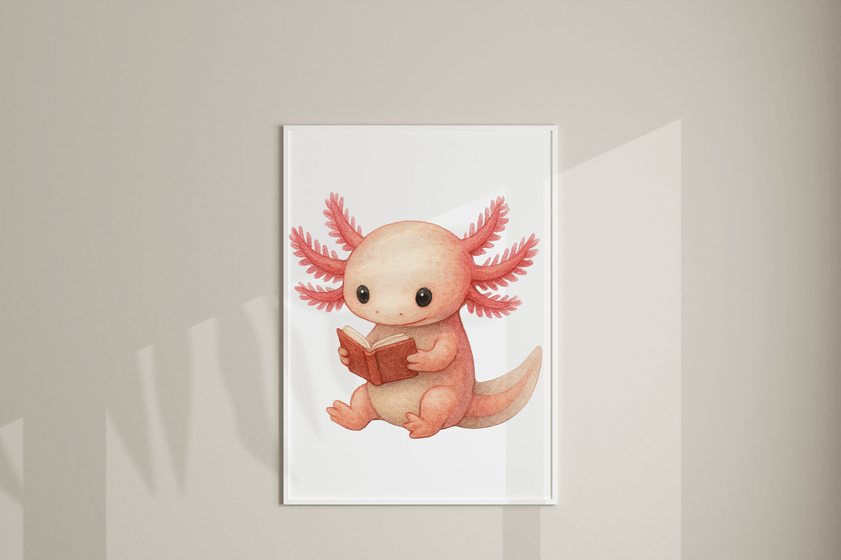 11 Axolotl Clipart, an Animal Illustration by Pati Charm Studio (Photo 7 of 8)