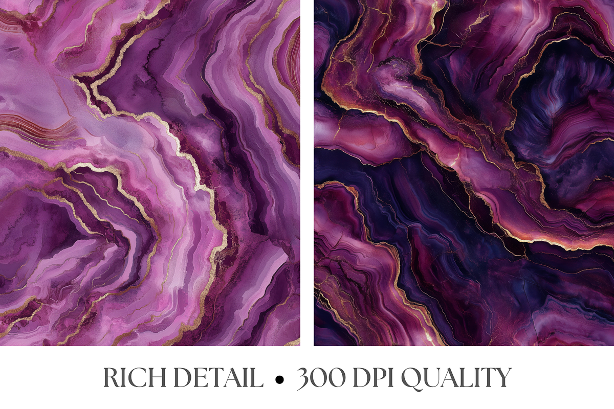 Mulberry Marble Textures, a Texture Graphic by Artful Assets Boutique (Photo 3 of 4)