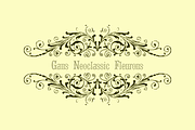 Gans Neoclassic Fleurons, a Symbol Font by Intellecta Design (Thumbnail 1 of 3)