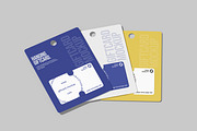 Hanging Giftcard Mockup, a Packaging Mockup by Permadi Creative (Thumbnail 2 of 5)