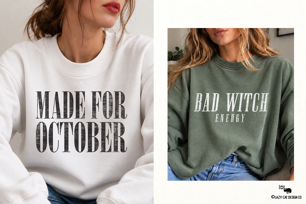 Halloween & Fall Quote Bundle, an Object Graphic by Lazy Cat (Photo 2 of 7)