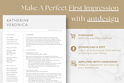Modern Resume Template - Katherine, a Resume Template by AntDesignStudio (Thumbnail 9 of 9)