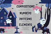 Halloween Haunted House: creator kit, a Seasonal Illustration by SARUN CHARM (Thumbnail 2 of 10)
