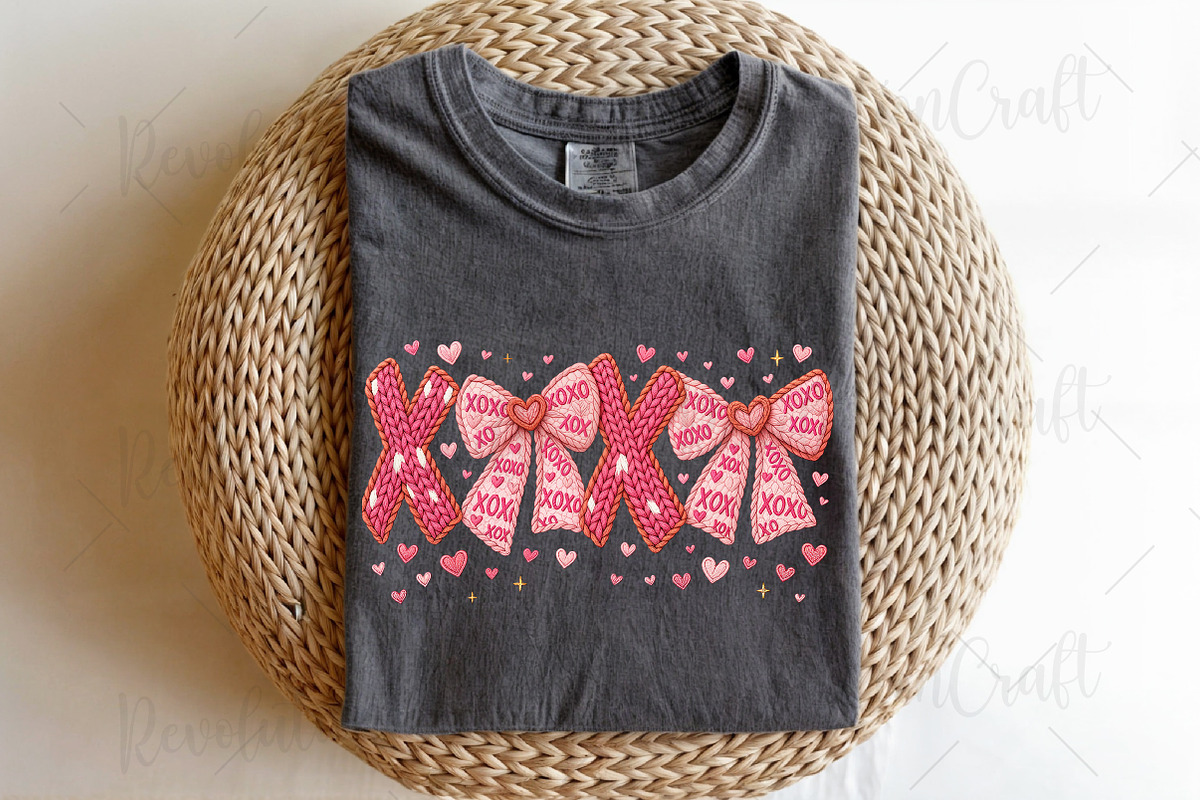 Yarn Crochet Xoxo Coquette Png, an Illustration by OK Design (Photo 2 of 4)