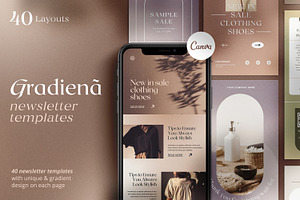 Gradiena Newsletter Templates