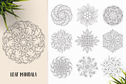 530 Vector Mandala Ornaments, an Animal Illustration by pixaroma (Thumbnail 26 of 55)