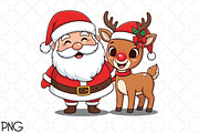 Quirky Christmas PNG, an Illustration by Black Bird Studio (Thumbnail 1 of 4)