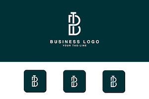 IB,BI, Abstract Logo, a Branding & Logo Template by art_creater