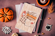 Cozy Fall Planner Stickers & Pattern, a Design Template by DigitalDesignAI (Thumbnail 13 of 15)