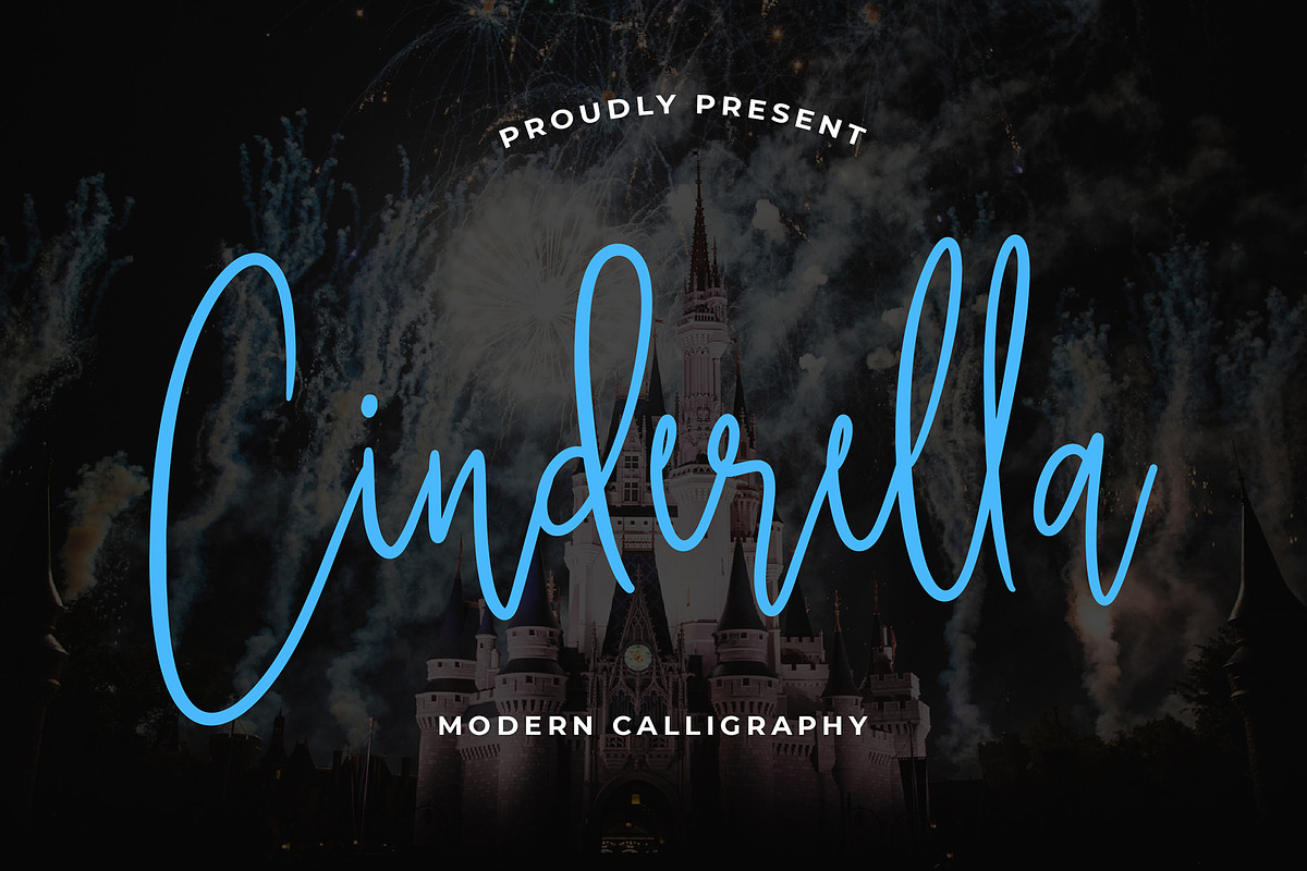 Cinderella Calligraphy Font