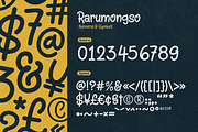 Rarumongso for Kid & Food Brands, a Handwritten Font by ilhamtaro (Thumbnail 7 of 9)