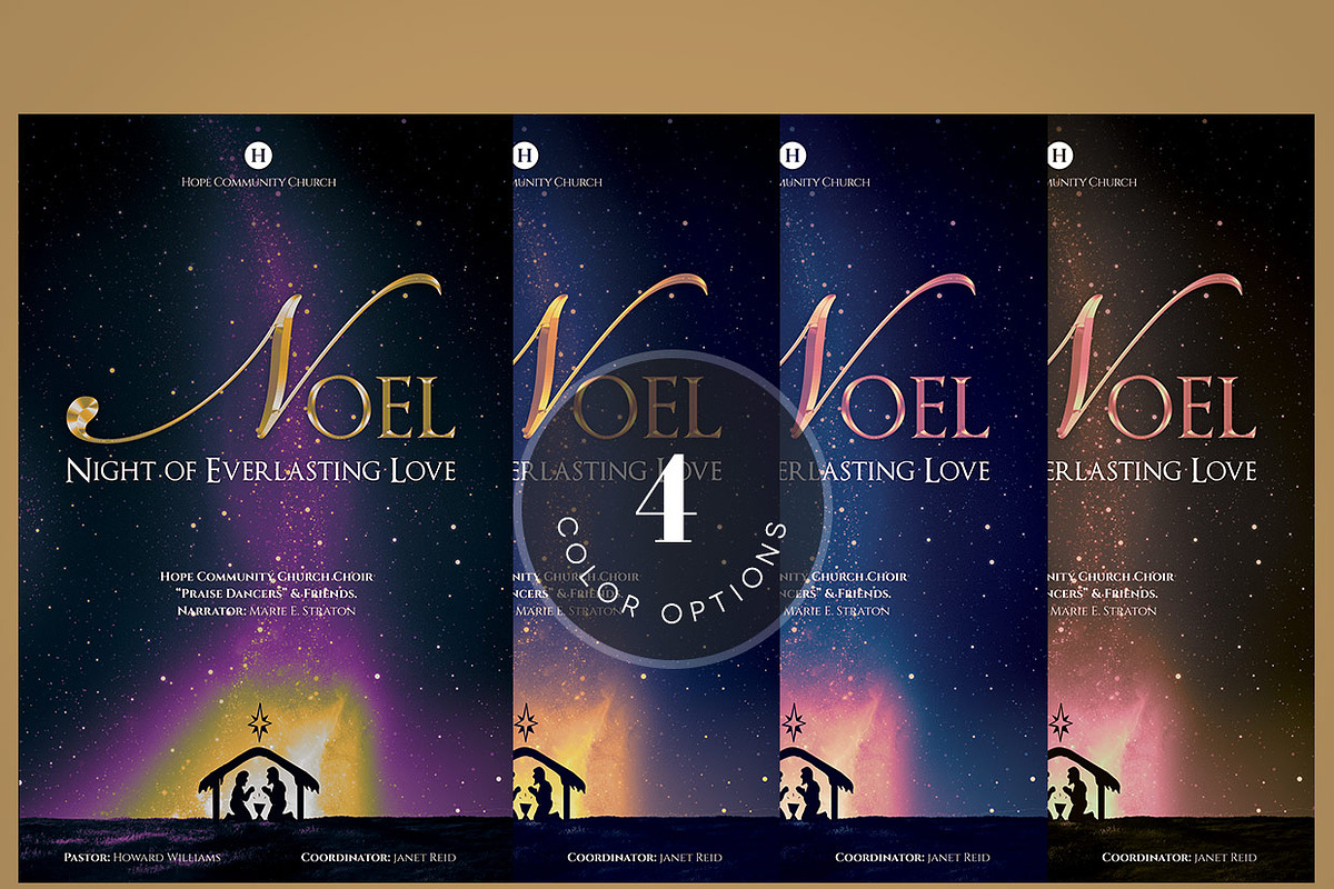 Noel Christmas Brochure Template, a Templates & Theme by Godserv Designs (Photo 5 of 5)