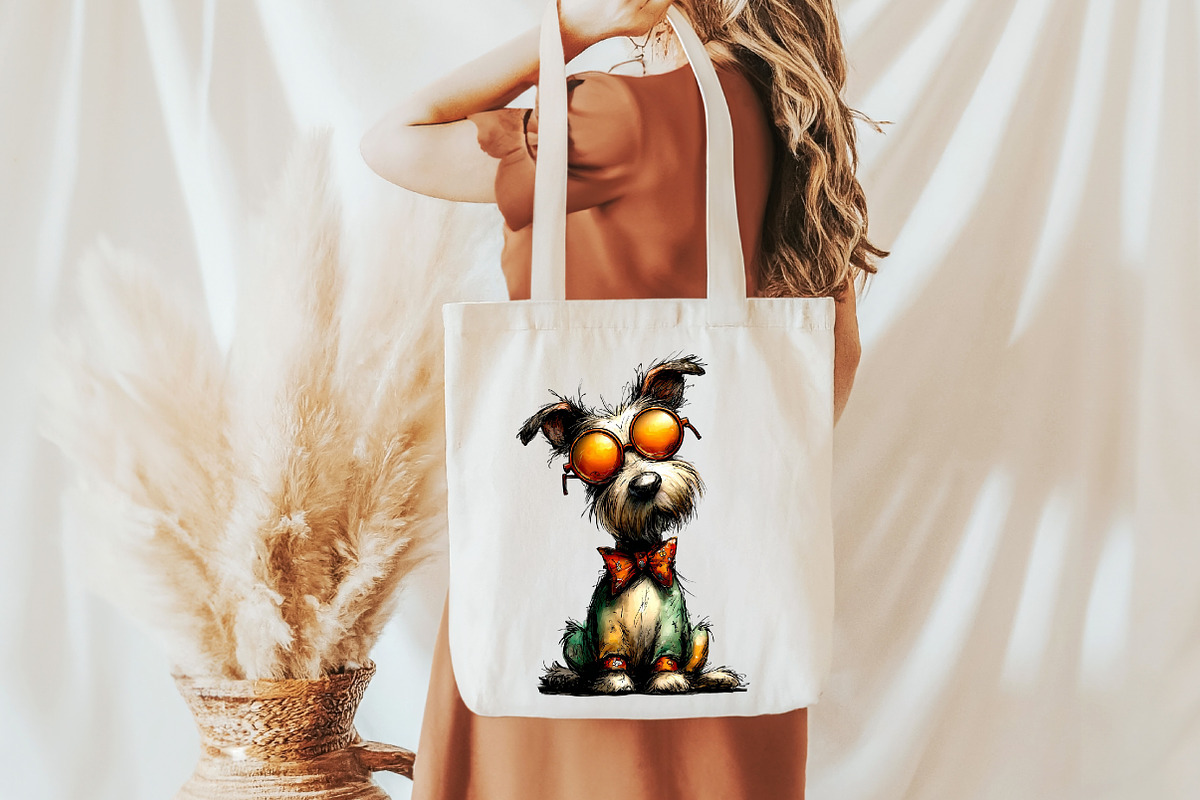 Whimsical Summer Dog clipart, an Illustration by Designworld (Photo 7 of 7)